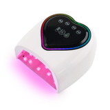 Heart Rainbow Led Lamp - White